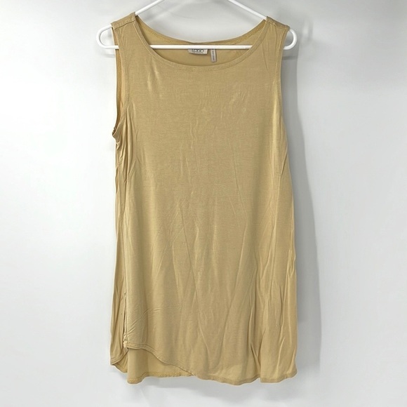 LOGO Lori Goldstein tunic top women’s medium - Picture 1 of 5